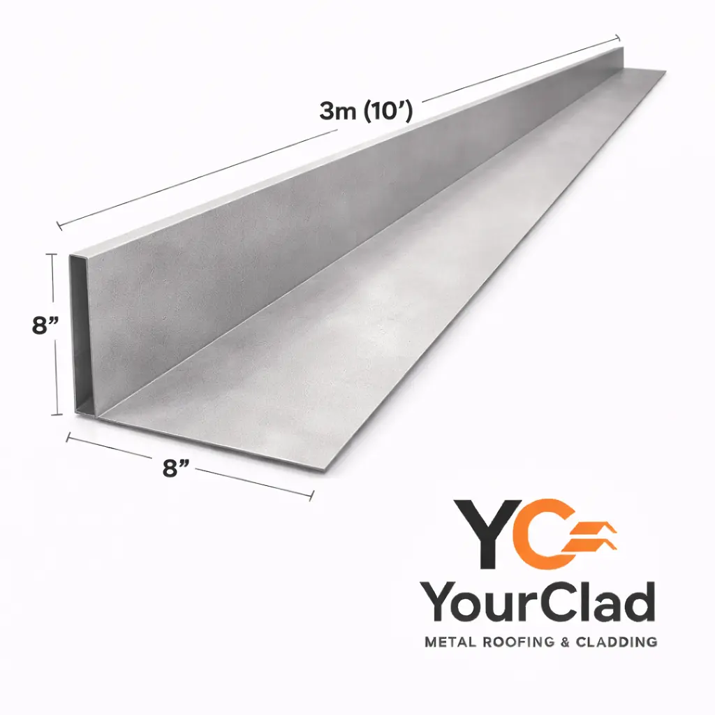 Barge board flashing for gable edge UK