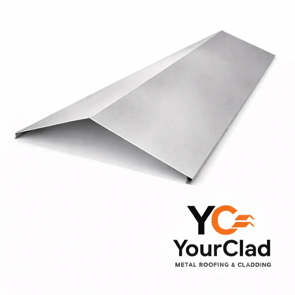Ridge flashing for steel roofing UK